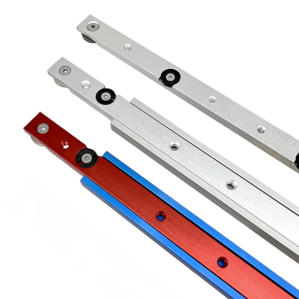 T Track Miter Bar Slider,Aluminium Alloy Miter Bar,Jig and Fixture Bar Slider Table Saw Gauge Rod, T Slot Miter Gauge Slider