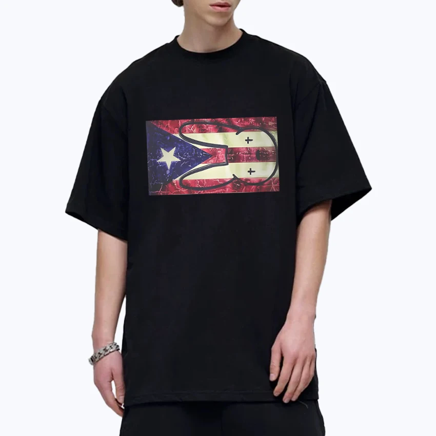 

Singer Bad Bunny Music Artist Graphics T shirt Unisex harajuku Fashion Oversized Top Men Women 100% Cotton short sleeve T-shirts