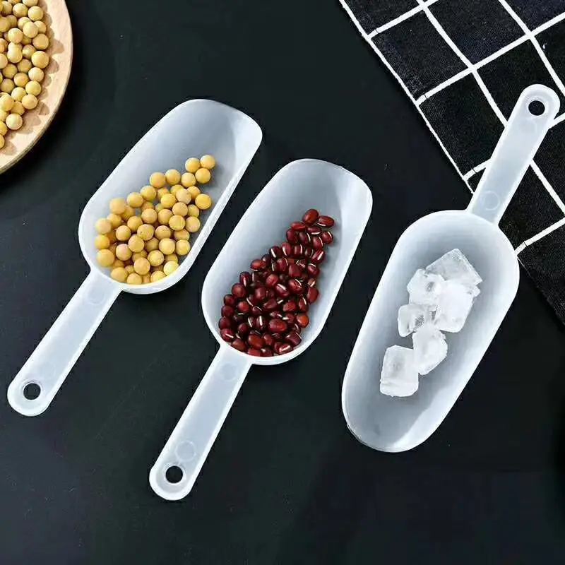 

Multifunctional Frosted Plastic Ice Measuring Scoop Candy Ice Sugar Scoopers