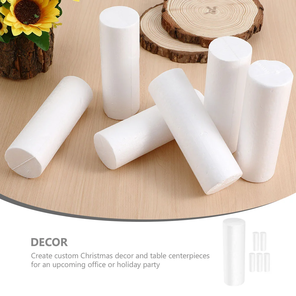 Polystyrene Foam Cylinder Aldut Toys Bedroom Adornment The Circle Blocks Christmas Decor Child Board