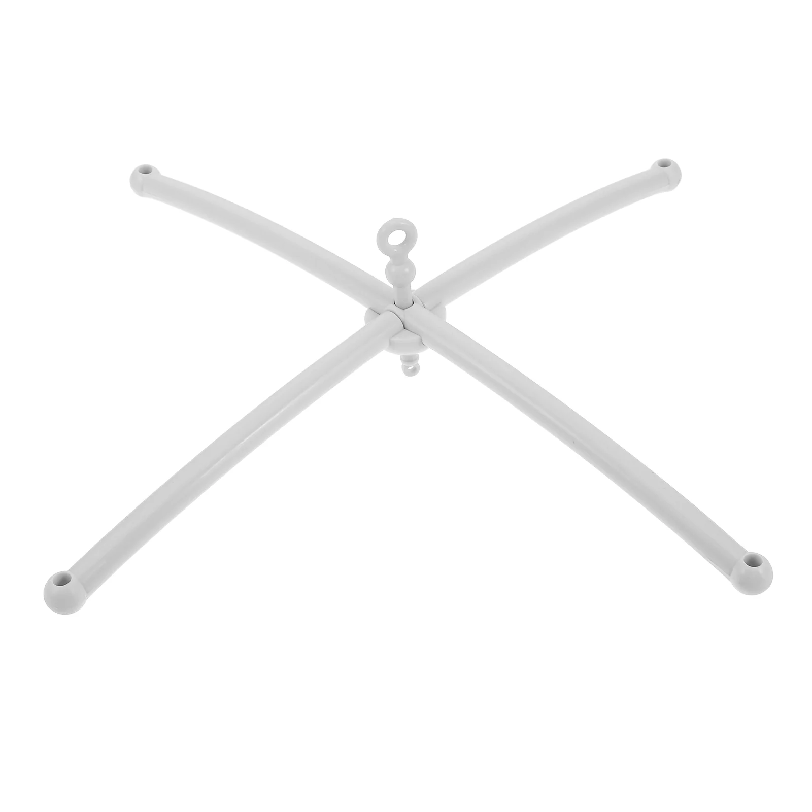 

Cookie Tray Rack Bed Bell Cross Mobile for Crib Arm Bracket Kit Hanger Baby White