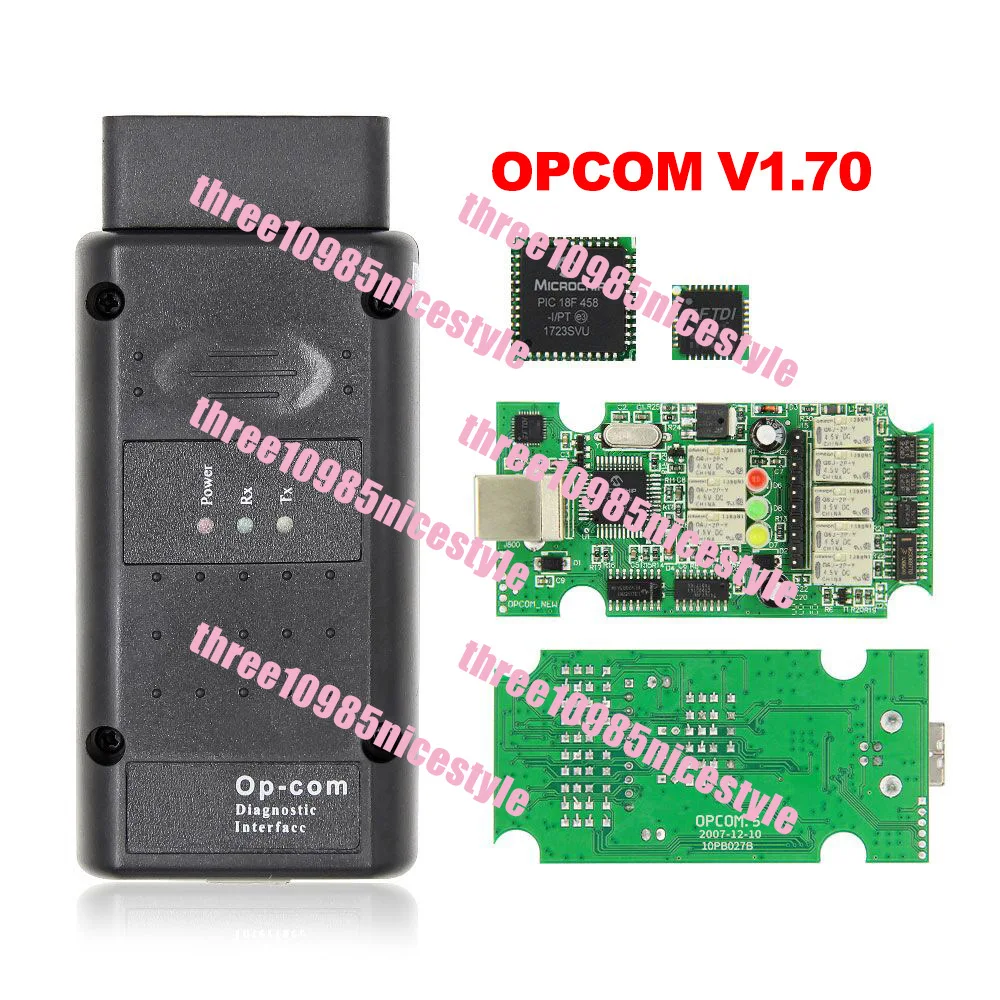 OPCOM OP-COM v1.70 v1.95 v1.99 UPDATE PIC18F458 firmware upgradeable