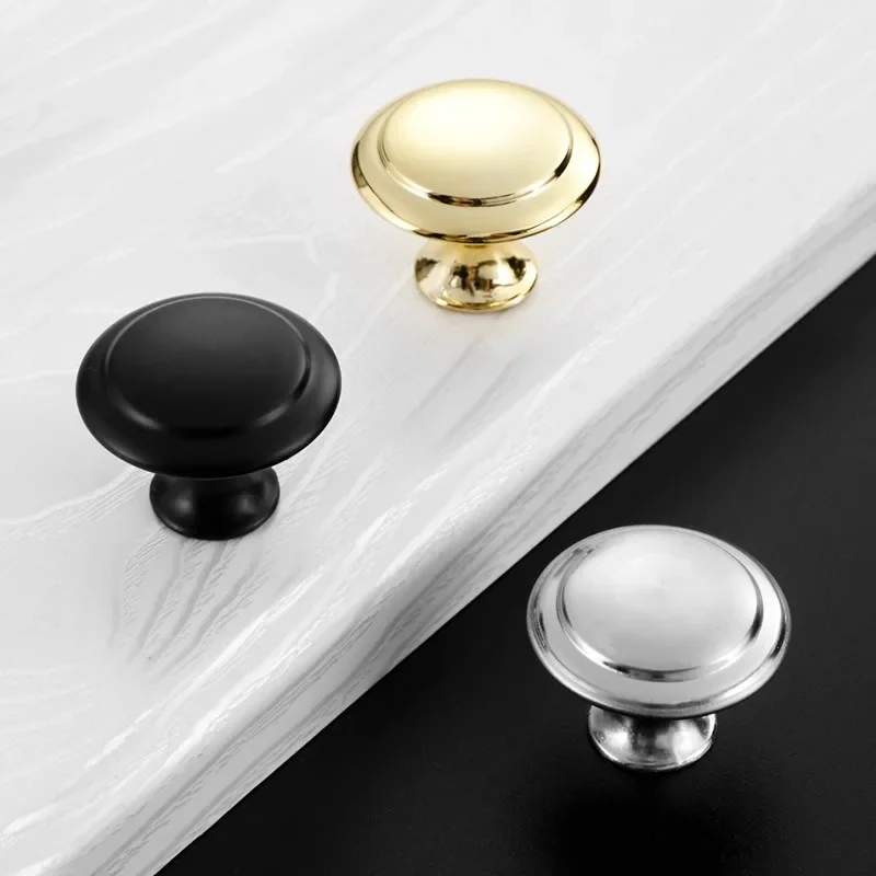 100/150/200 Pack Kitchen Cabinet Knobs Small/Medium/Large Drawer Dresser Knobs Drawer Pulls Door Handles Free 0.7x2cm Screw