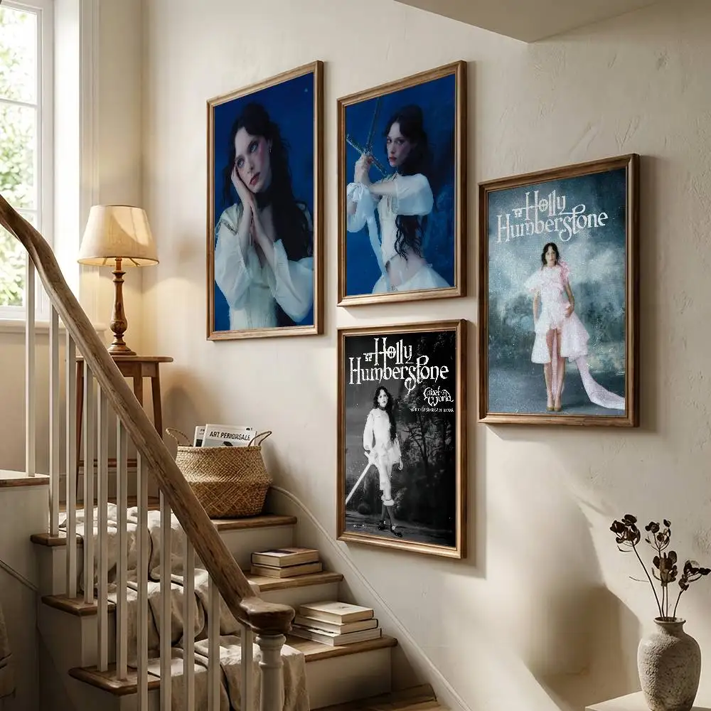 Singer H-Holly Humberstone Cruel World Poster For Bedroom Gamer Room Decor Restaurant Wall Trendy Aesthetic Gift