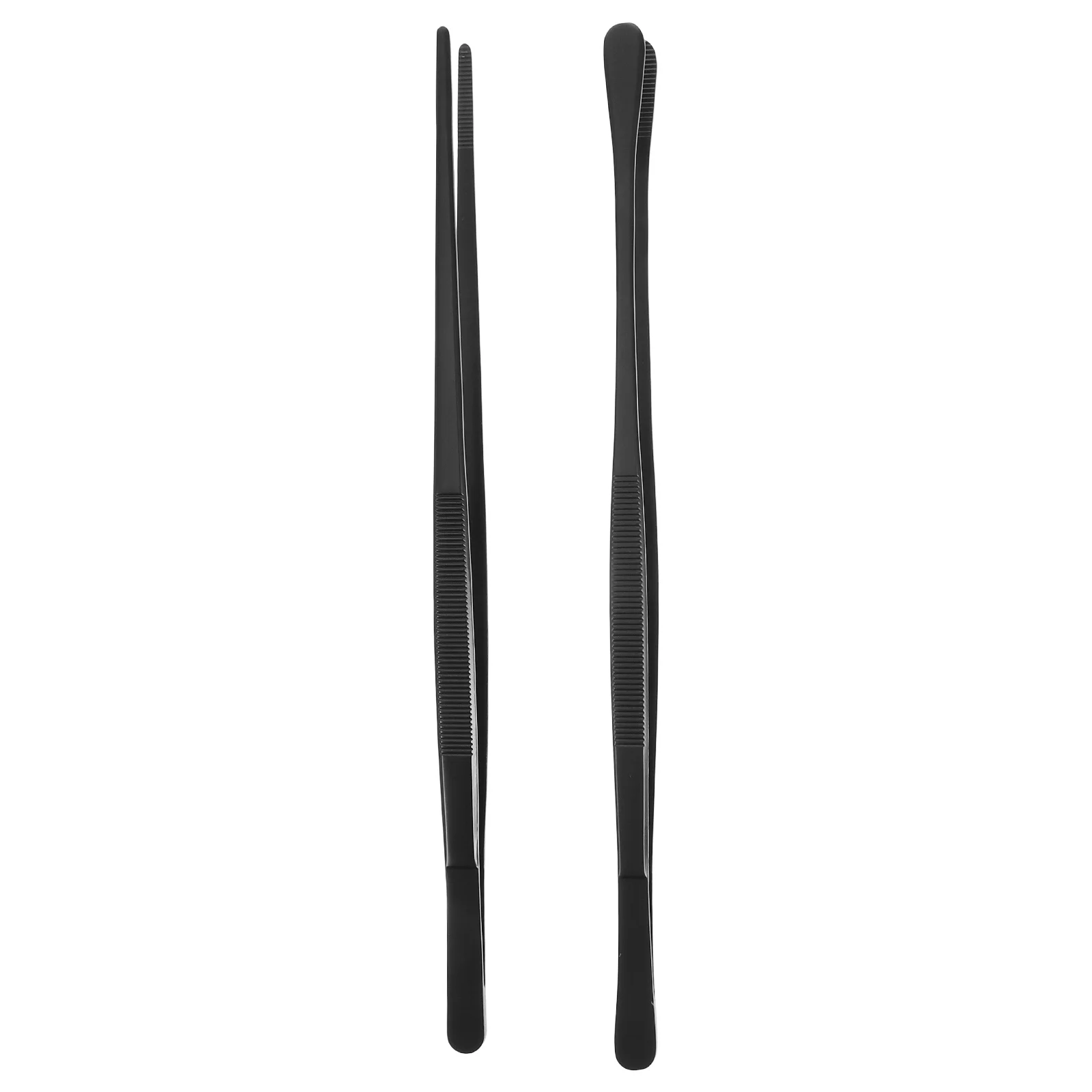 

2Pcs Stainless Cooking Tweezers Set for Grilling Serving Korean Bbq Kitchen Tongs Kitchen Tongs