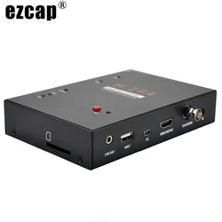 1080P HDMI SDI Audio Video Capture Card Game Recorder for PS5 XBOX Laptop PC DVD Camera Video Recording To USB Pen Drive SD Card