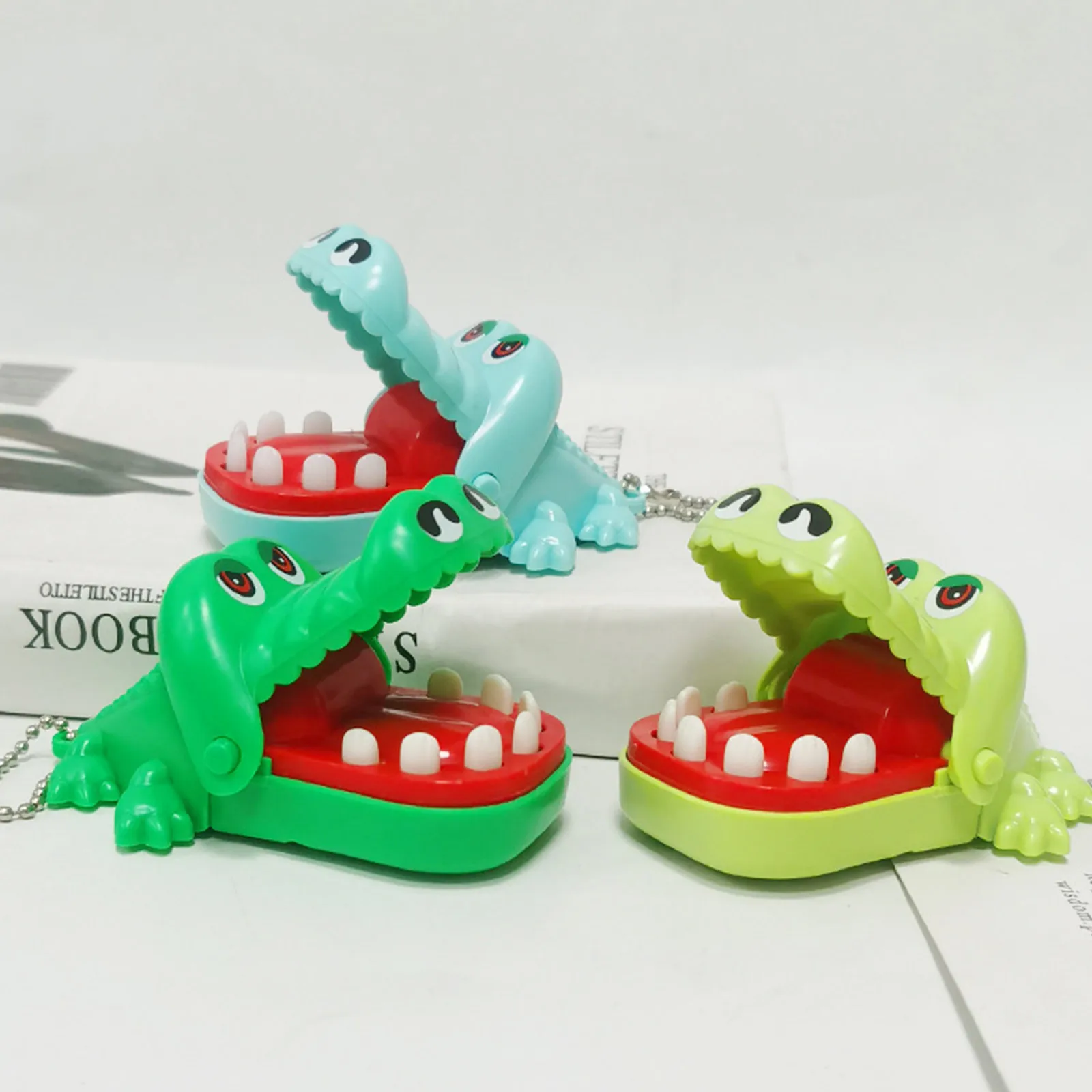 Hand-biting Crocodile Scary Toy Trick Decompression Alligator Game Children's Cool Stuff Dinosaur Bite Finger Toy Kids Gift Toy