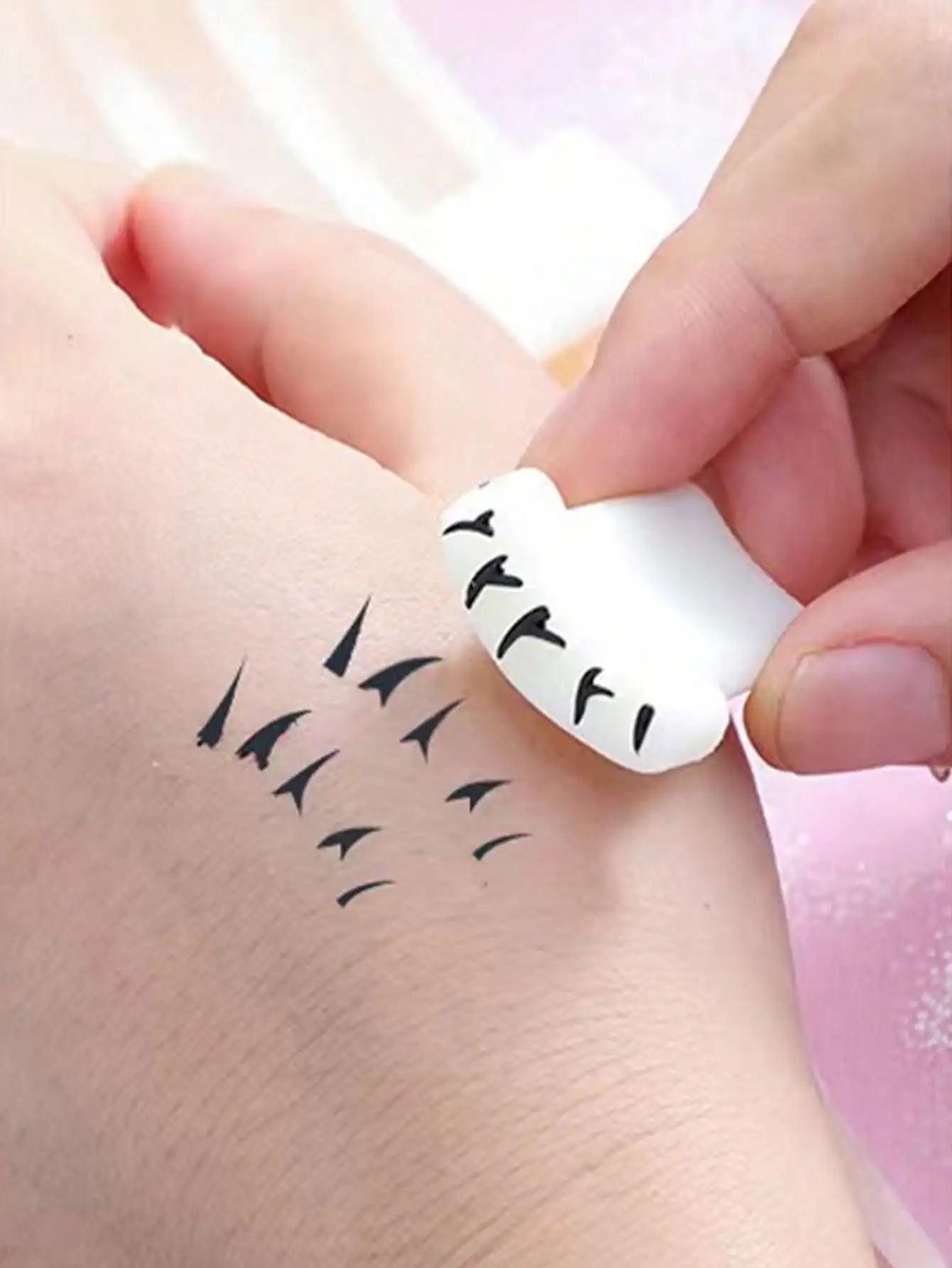 ختم الرموش السفلية ، الرموش الصناعية ، تقليد الرموش الاصطناعية الحقيقية ، ختم بطانة العين ، زوج واحد #3