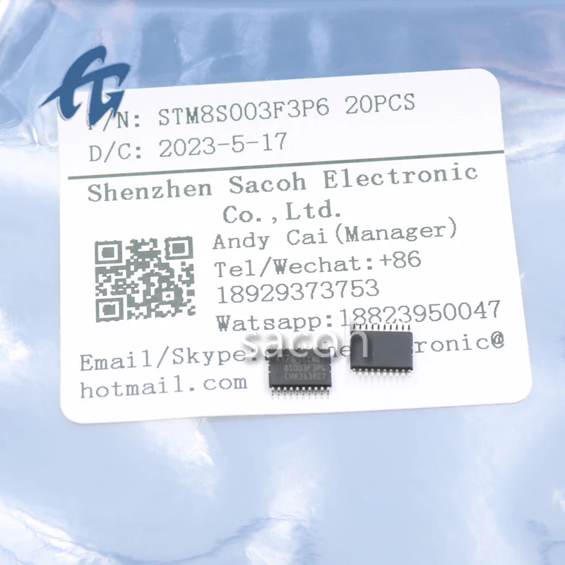 (SACOH Electronic Components)STM8S003F3P6 10Pcs 100% Brand New Original In Stock