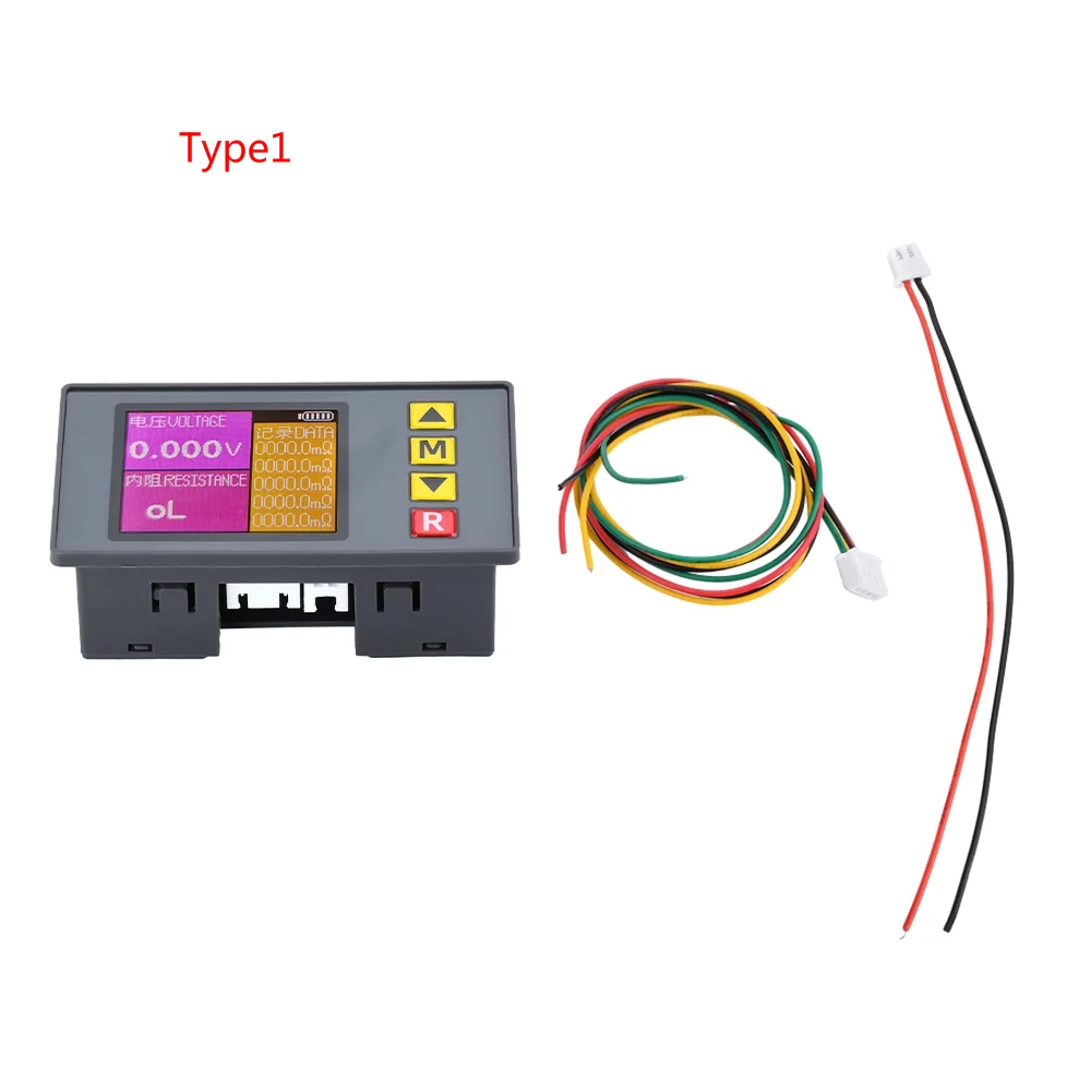 

TS457 5V Voltage Internal Resistance Tester Ohmmeter Lithium Battery Internal Resistance Meter Detector Voltmeter 4-wire Tester
