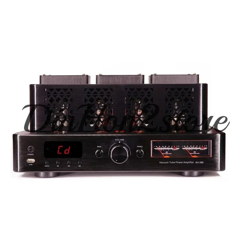 Suitable for nine gall fever hifi gall machine bluetooth power amplifier tube household power amplifier high power