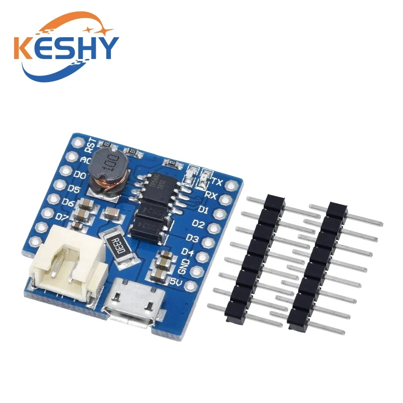 Battery Shield V1.1.0 For WEMOS D1 mini single lithium battery charging & boost