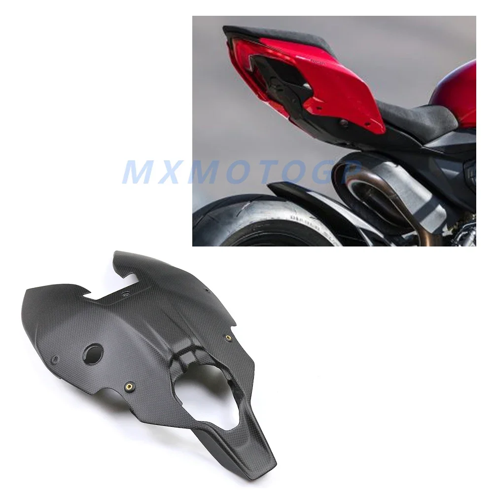 For Ducati Streetfighter V2 2021 2022 3K 100% Carbon Fiber Underseat Fairing Motorcycle Accessories