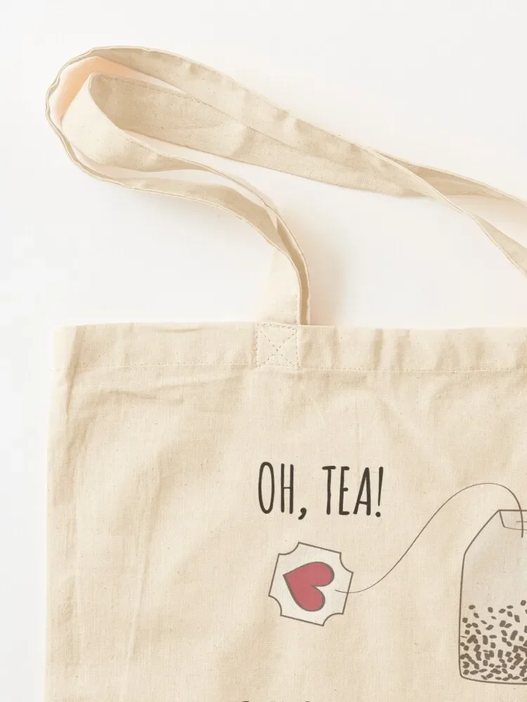 Funny Occupational Therapy Tea Lover Design Tote Bag tote bags aesthetic tote bag men's Shopper handbag bag woman