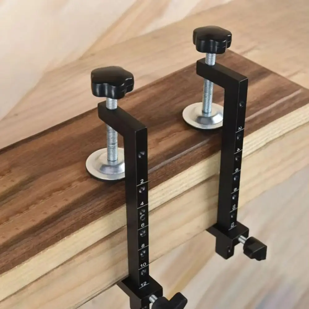 

Adjustable Woodworking Clamp Micro-Adjustment Handle 143mm Size Reverse Clamp Thickening Widening Stable Fixing