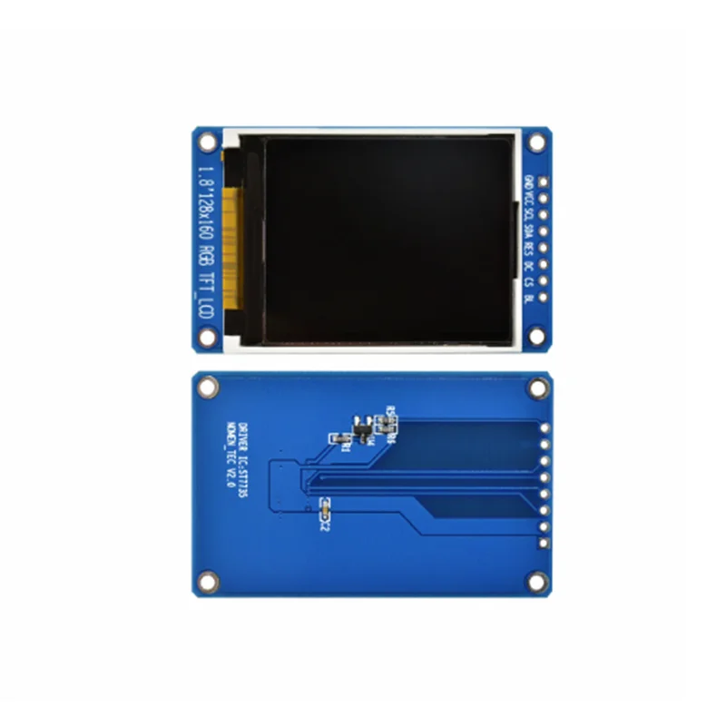 1.8 inch Full Color 128x160 SPI Full Color TFT LCD Display Module ST7735S 3.3V Replace OLED Power Supply for Arduino