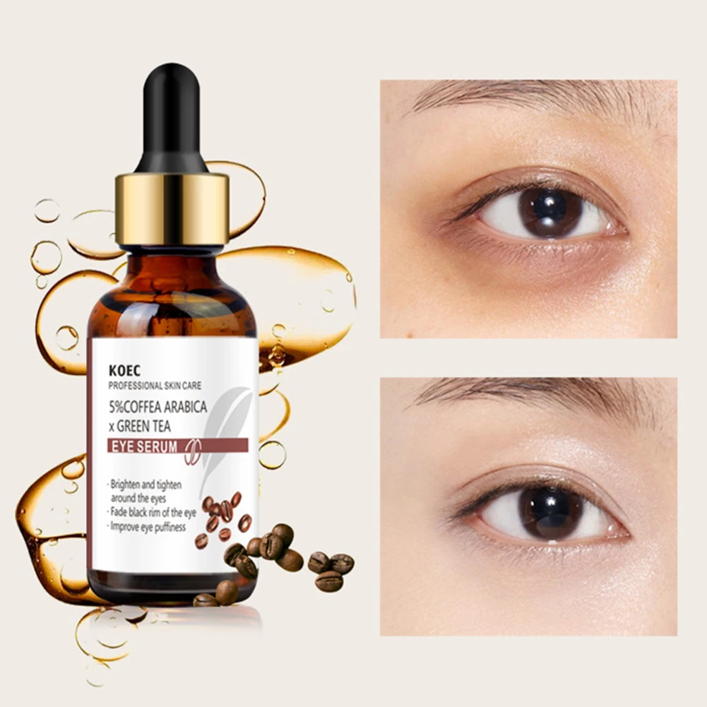 Coffee Eye Serum Anti Wrinkles Fine Lines Around The Eyes Serum For All Skin Types