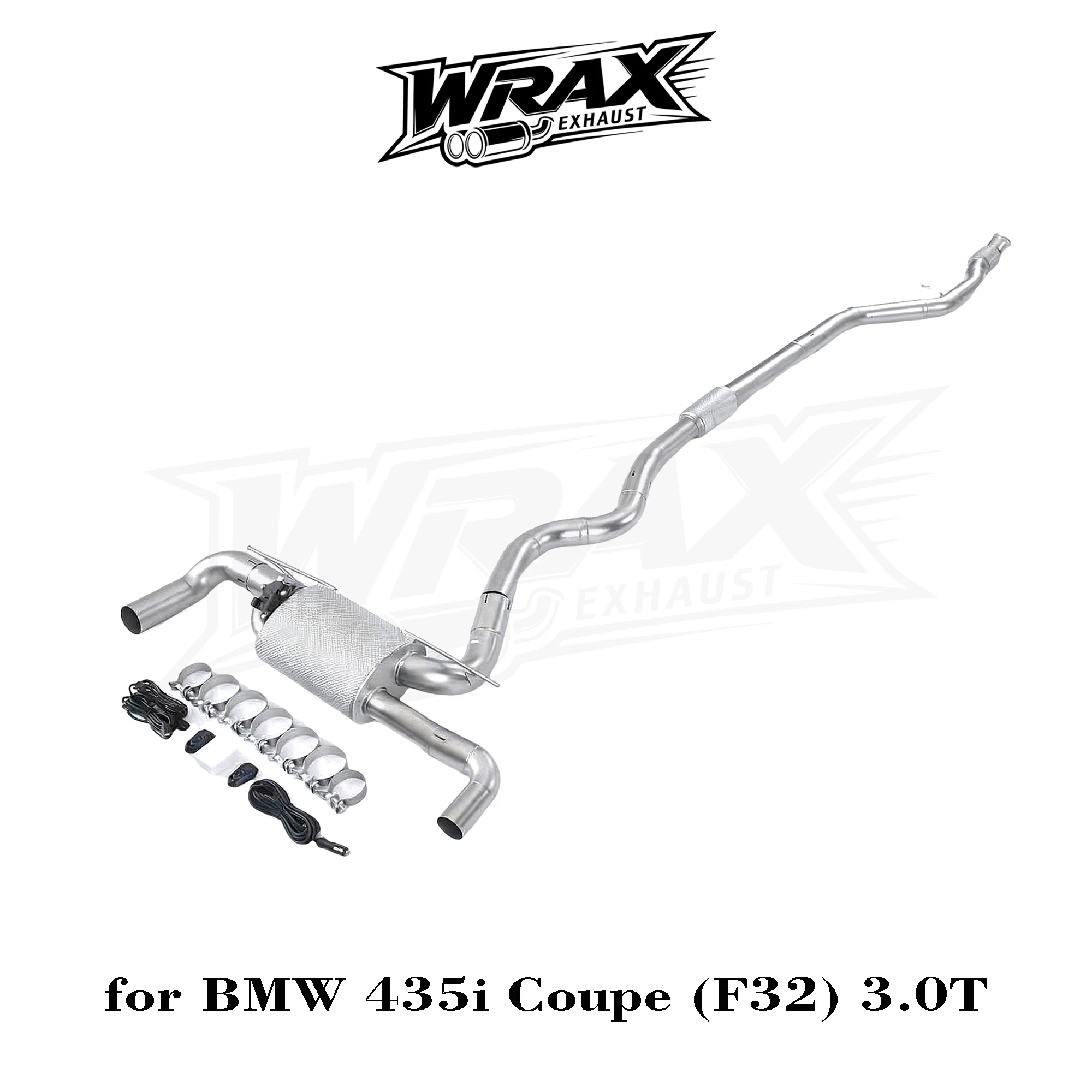 

Выхлопная система для BMW 435i Coupe F32 3.0T, нержавеющая сталь SS304, с клапаном, LED-подсветкой, Catback, для повышения производительности, спортивный стиль, прямая установка