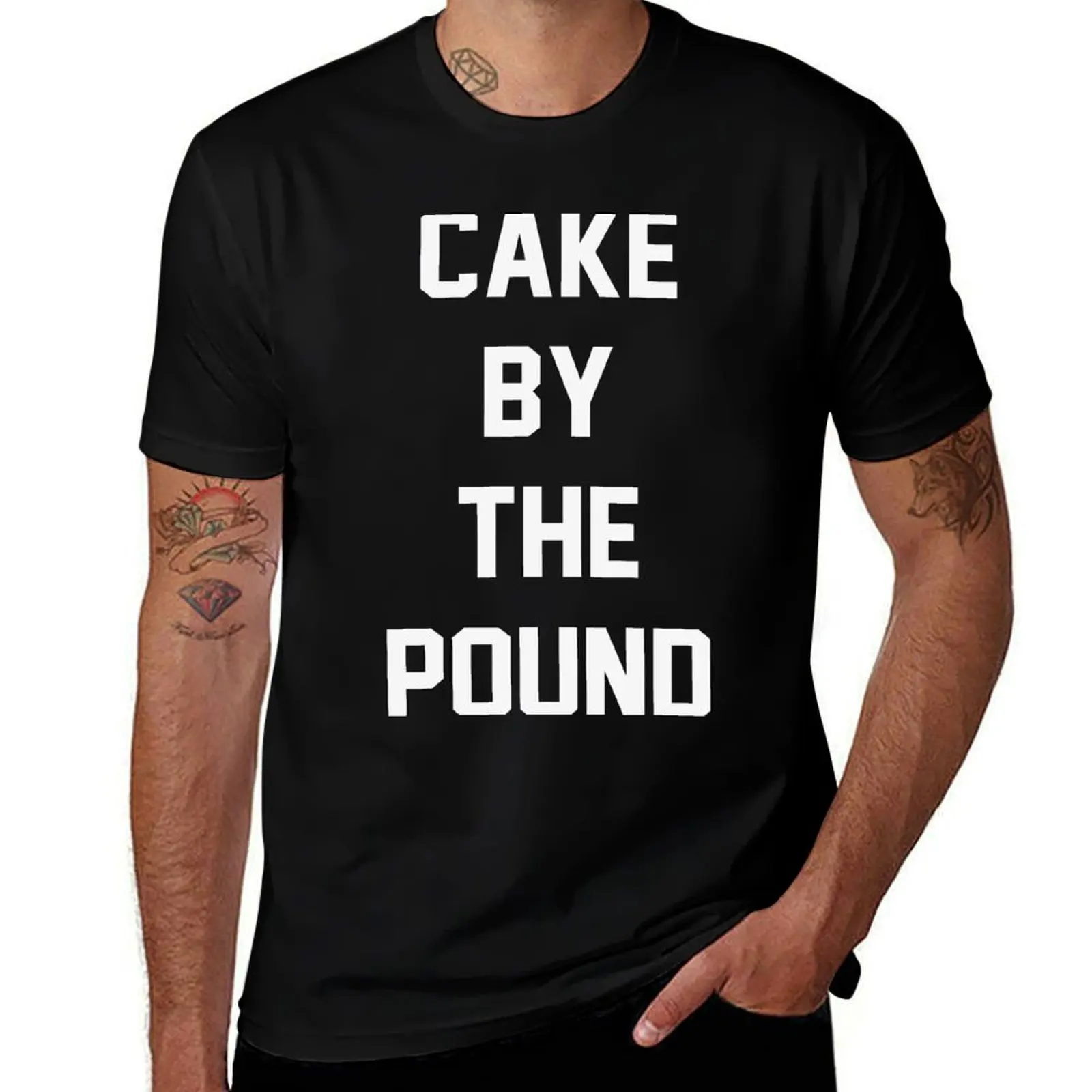 Cake By The Pound T-Shirt Large Size Basic Casual T-Shirt
