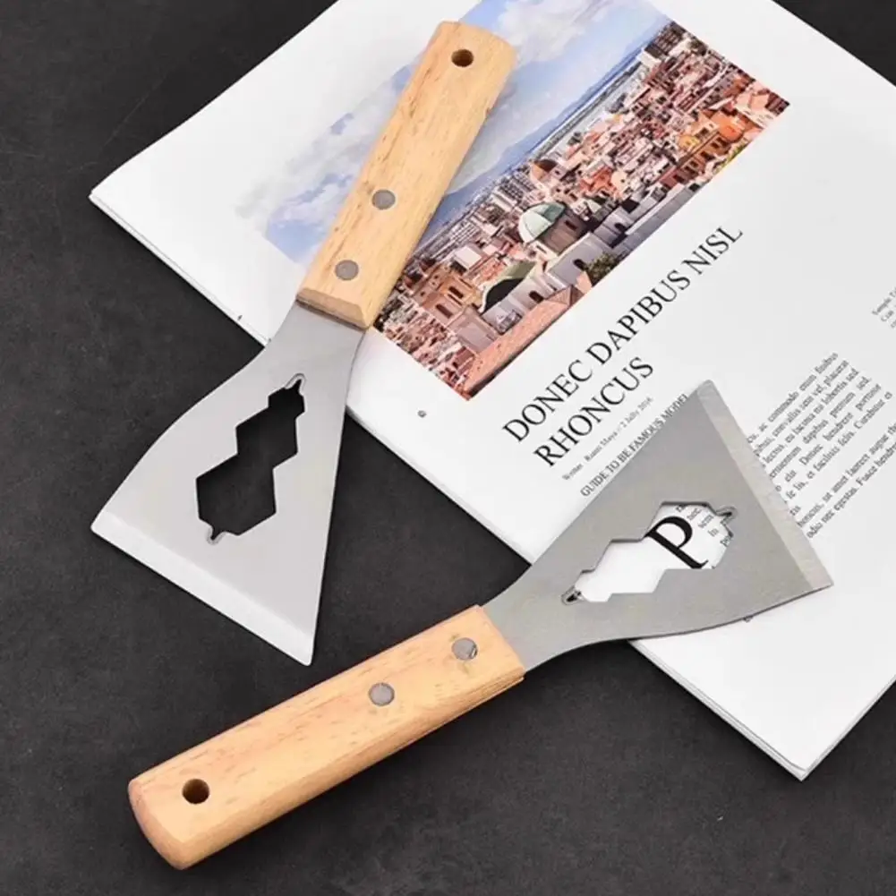 Multi Function Scraper Tool Stove Top Residue Remover Multi-function Stainless Steel Scraper Heavy-duty Putty Knife for Tile