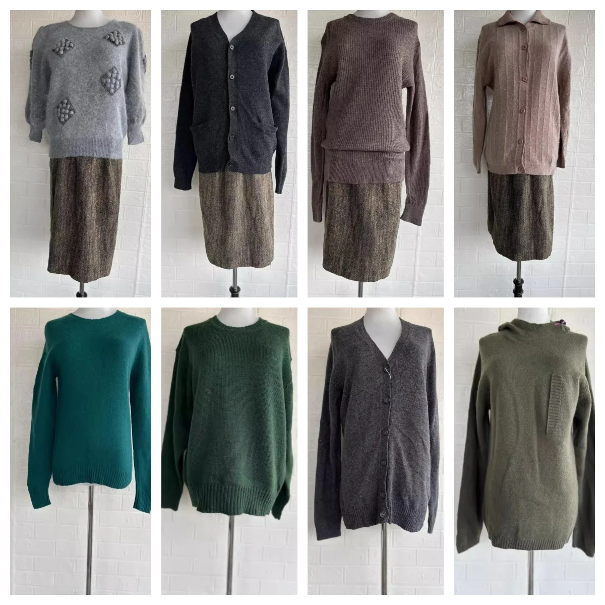 

Autumn Winter Vintage n Sle Turtlene Sweater Twist Knit Loose Fit Long Sve Women's Online Exclusive Faion