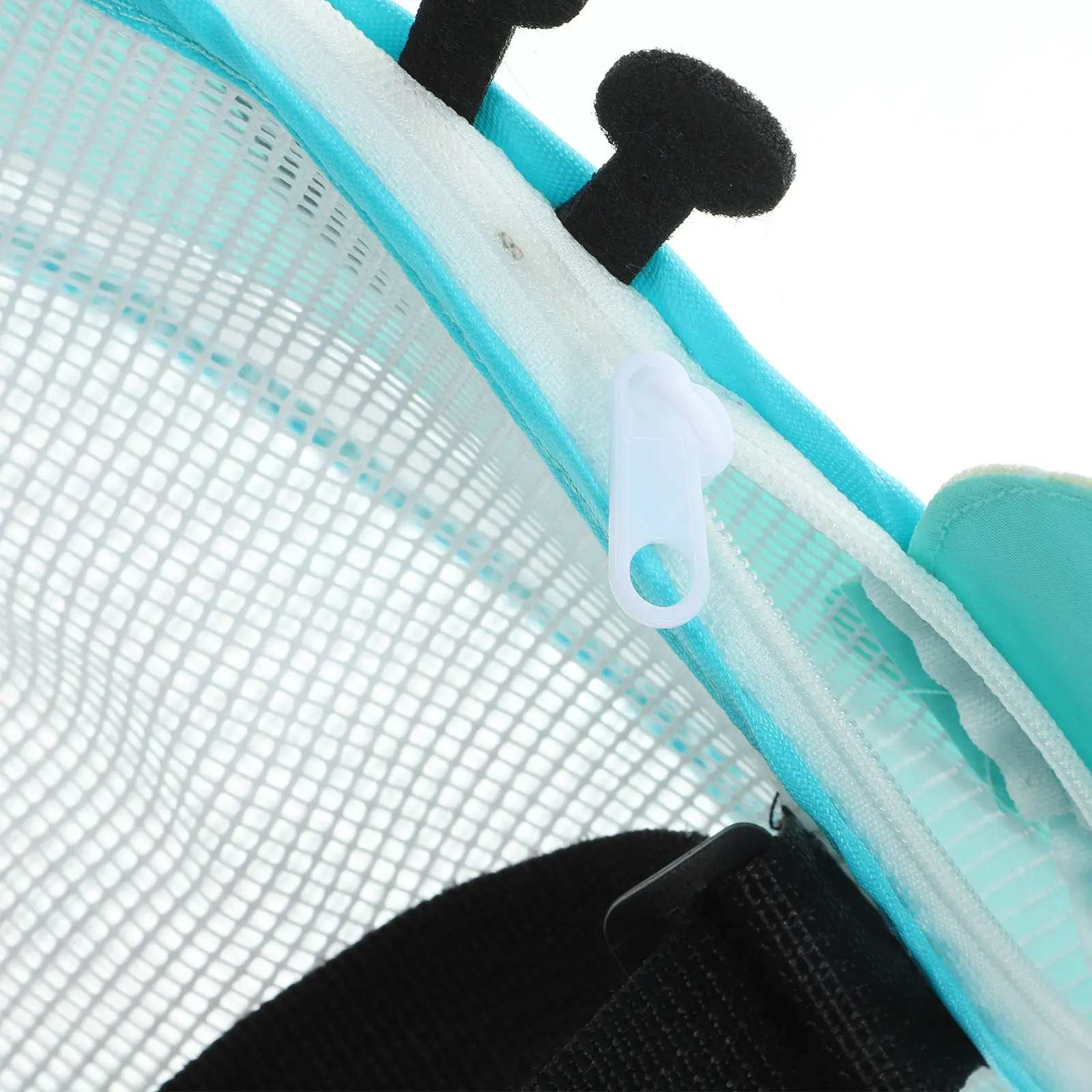 Sac de plage en forme de crabe pour enfants, collecteur de coquilles en maille, support de coquillage, jouets de plage bleus, outils de sable, sacs de rangement légers et portables