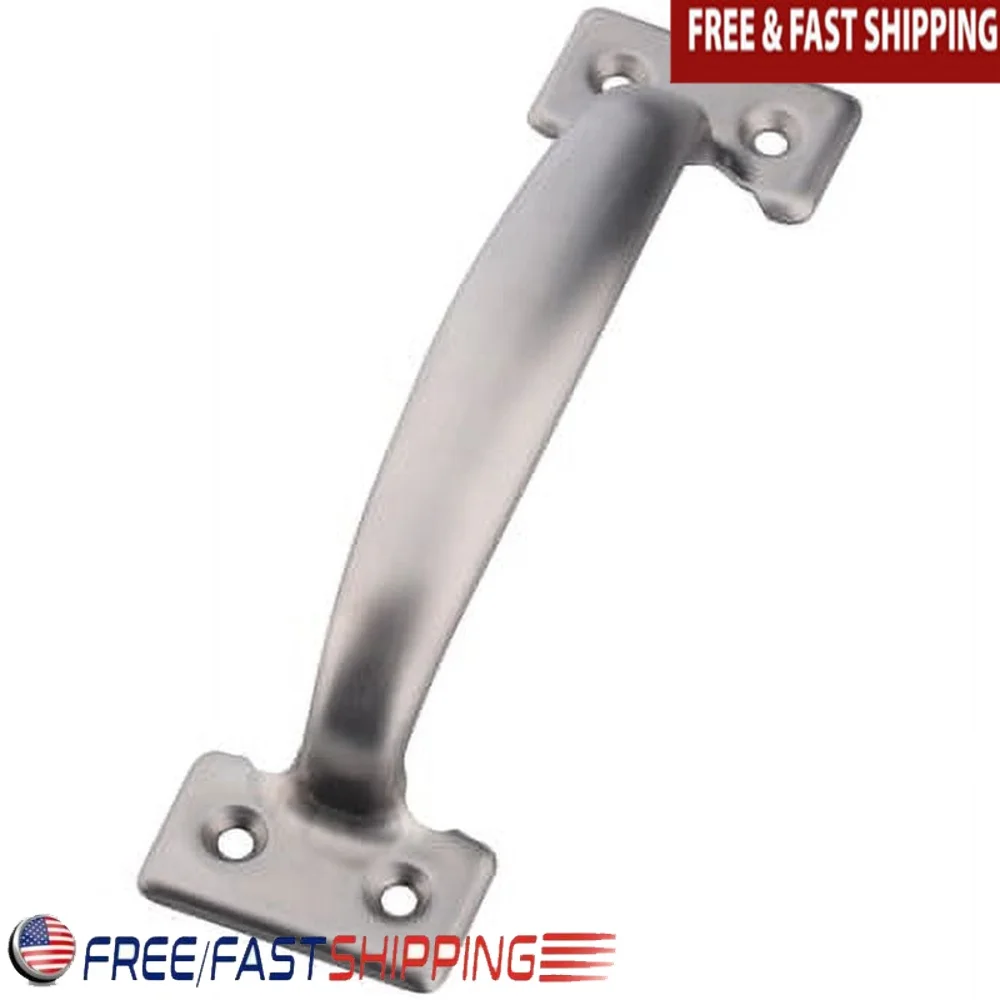 

Stainless Steel Utility Pull Handle Doors Drawers Versatile Hardware 6.5 inch Durable and Simple Design 135474 Model