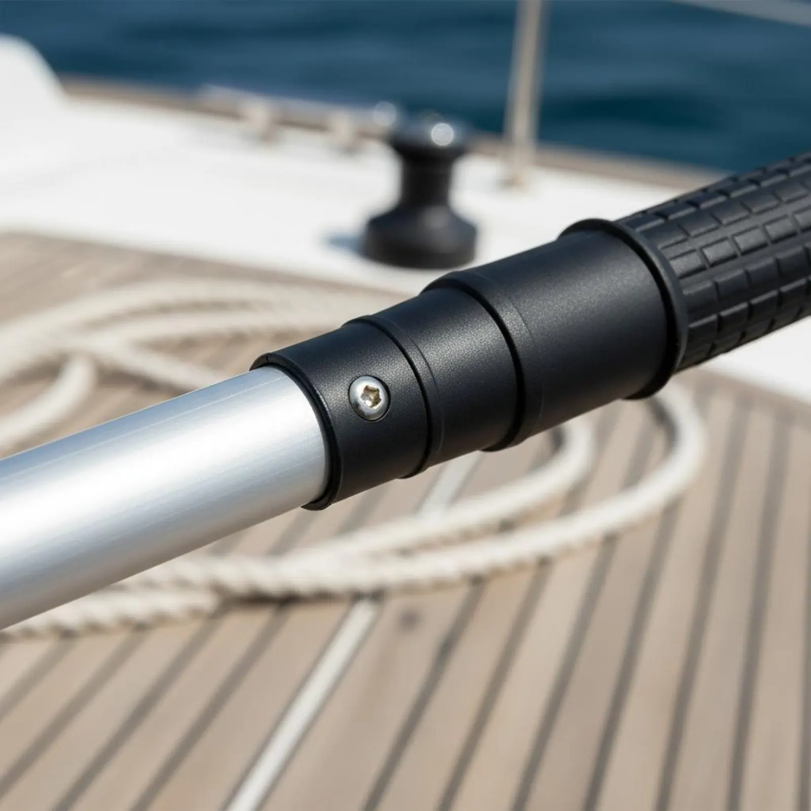 

Aluminum Outboard Tiller Extender Non-Slip Grip Telescopic Tiller Extension Outboard Engine Extension Handle Easy Installation