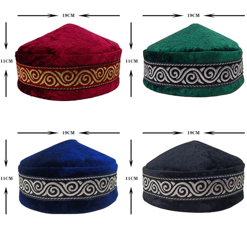 Gorros musulmanes para mujer, sombrero de algodón Colthing, turbante turco Kufi islámico, Hijab islámico, otoño e invierno, 03359