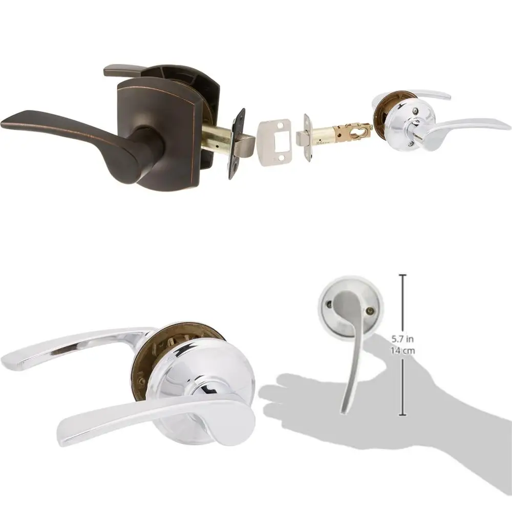 Kunci Pintu Seri Merano Greenwich Rose Passage dengan Finishing Perunggu Tua, Seri F10, Keamanan Hunian