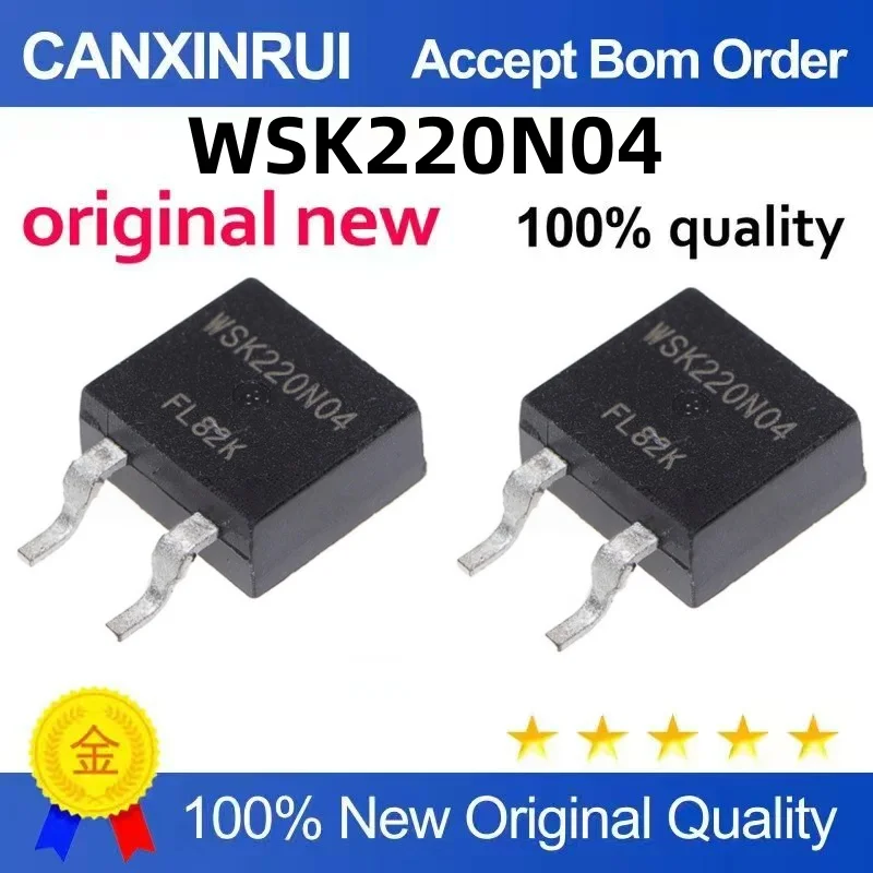 (10-300 piezas) Nuevo chip IC original WSK220N04 TO-263 40V 220A en stock comienza a uno.