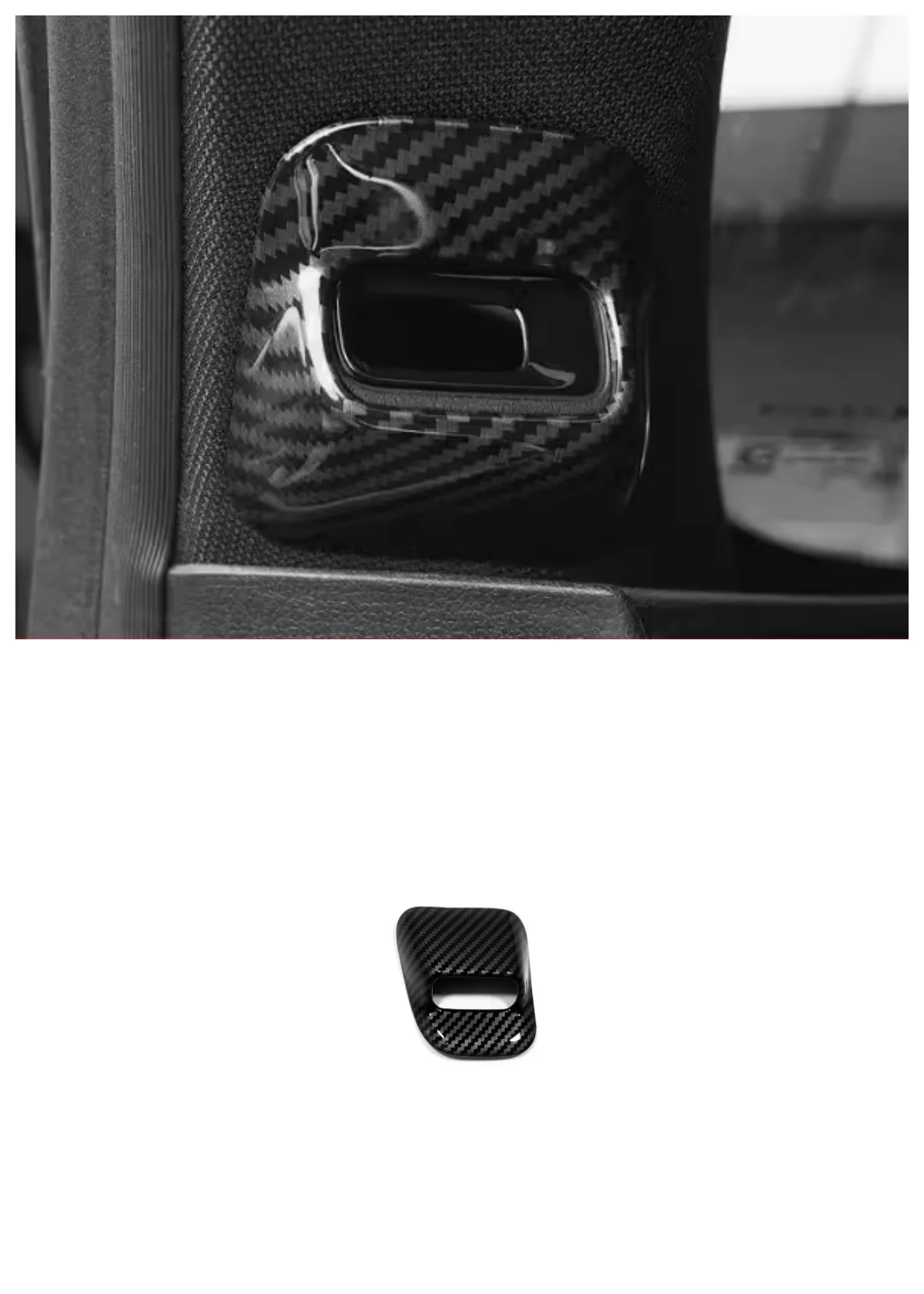 

Applicable to the decoration of the left and right air outlets on the front air outlet frame of the 2023XPENG G9 driver's camera