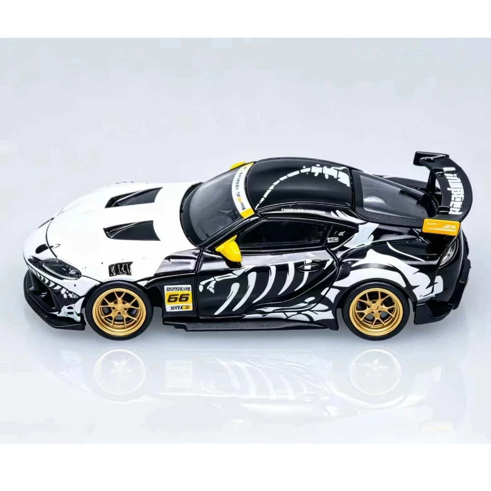 rhino-model-rm-1-64-gr-supra-gt4-evo2-bone-dragon-paint-job-diecast-model-car-limited-collection