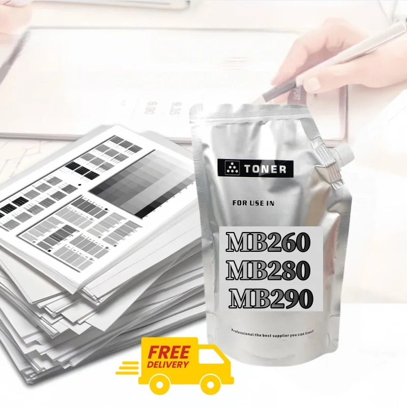 

500g/bag Toner Powder for OKI MB260 MB280 MB290 Okidata MB 260 280 290 MFP Laser Printer Cartridge Refill Reset