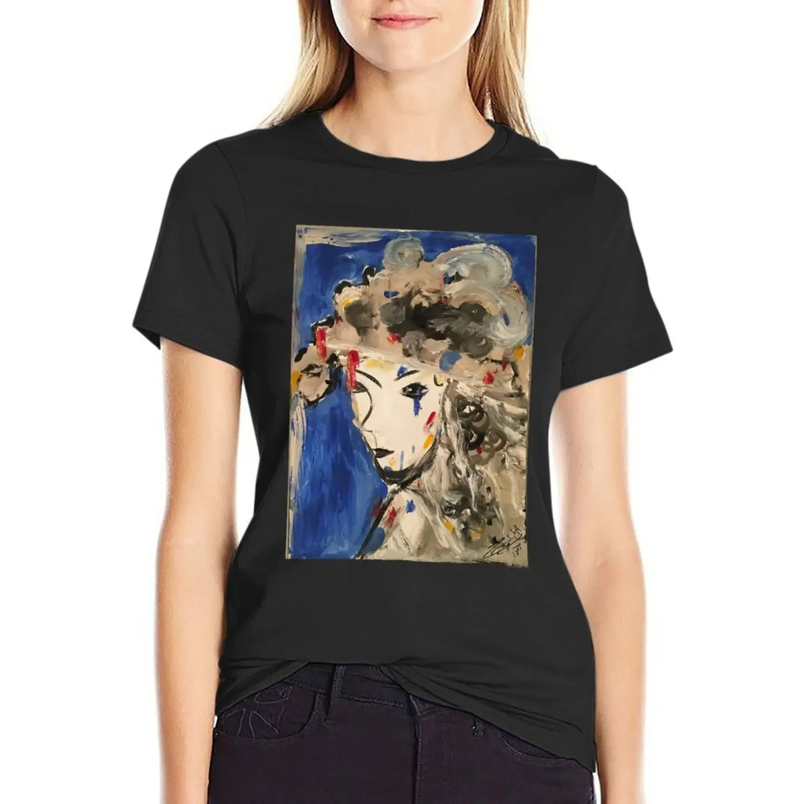 

La Parisienne T-Shirt tops kawaii clothes sublime Blouse T-shirts for Women