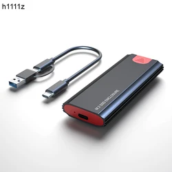 NVME корпус M.2 чехол NVME M2 SSD чехол M2 SSD адаптер SSD алюминиевый корпус USB 3.1 Type C 10 Гбит/с M.2 NVME Внешний чехол