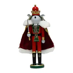 Christmas Nutcracker Mouse King Photo Props Traditional Nutcracker Figurine