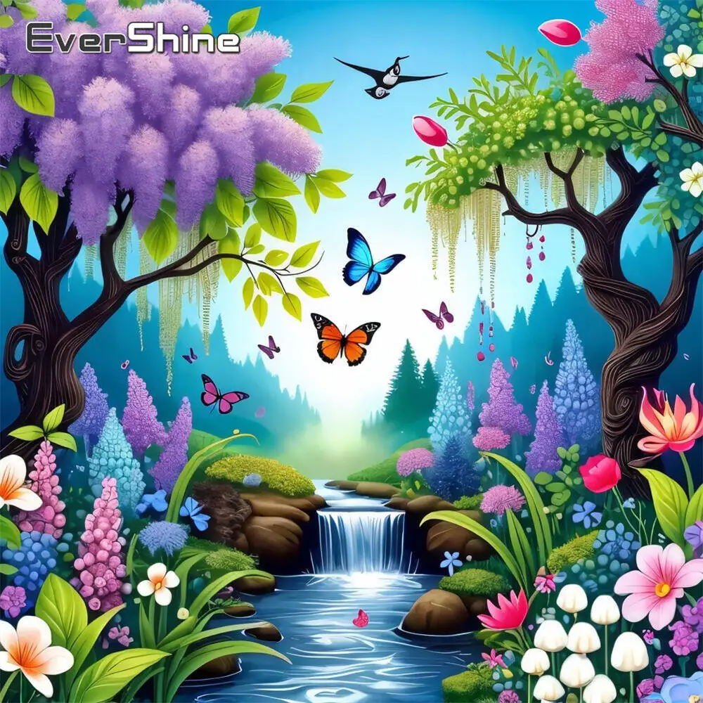 

Evershine алмазная живопись цветок ромашки красочные акриловые принадлежности для рукоделия Алмазная мозаика DIY вышивка подарок ребенку