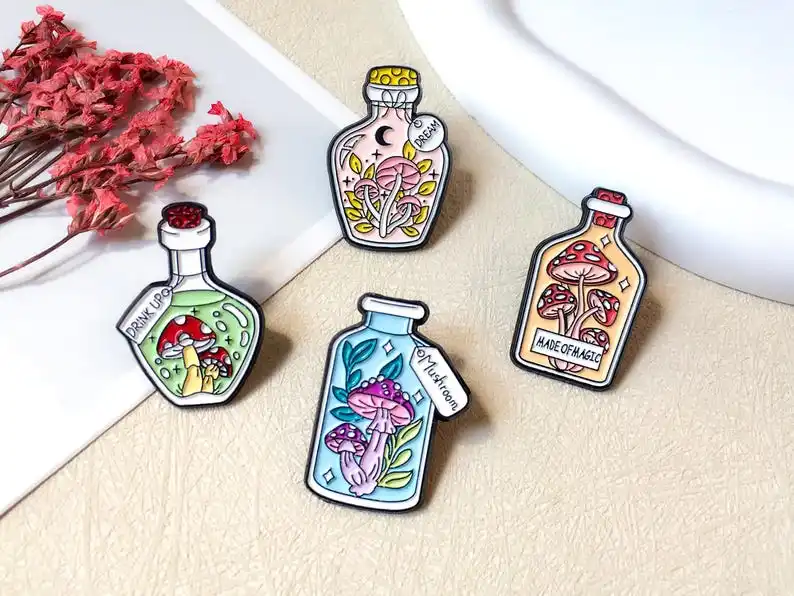 Mushrooms In The Bo…