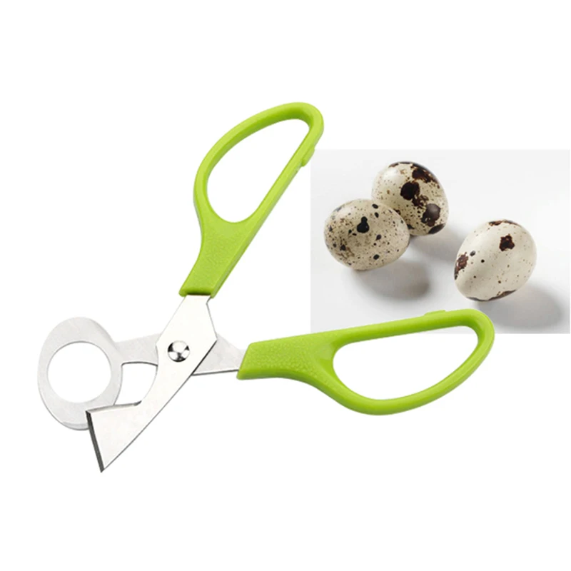 1Pcs Stainless Steel Egg Cutter Pigeon Quail Egg Scissor Opener Eggshell Cutter Kitchen Eggshell Tool