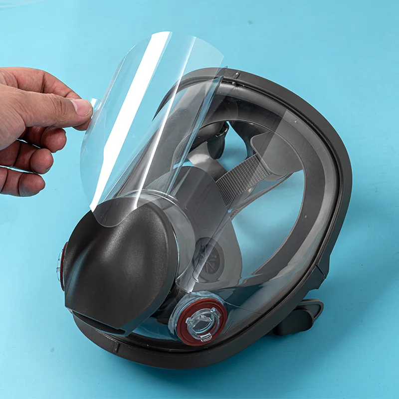 Anti Scratch Protective Lens Film For 3M 6800 Gas Mask Respirator Full Face Window Screen Protector Painting Spraying Mask Cover