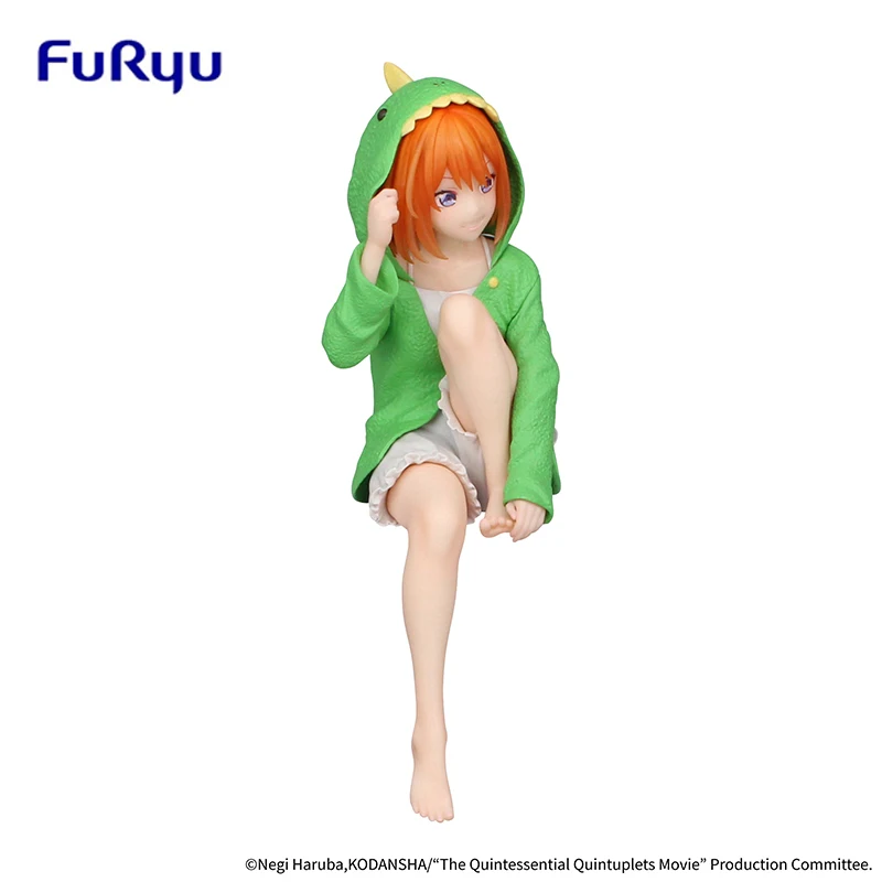 

Original FuRyu The Quintessential Quintuplets Nakano Yotsuba Home Wear PVC Anime Figure Action Figures Model Toys