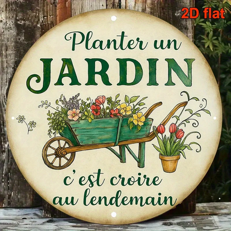 French Garden Sign 
