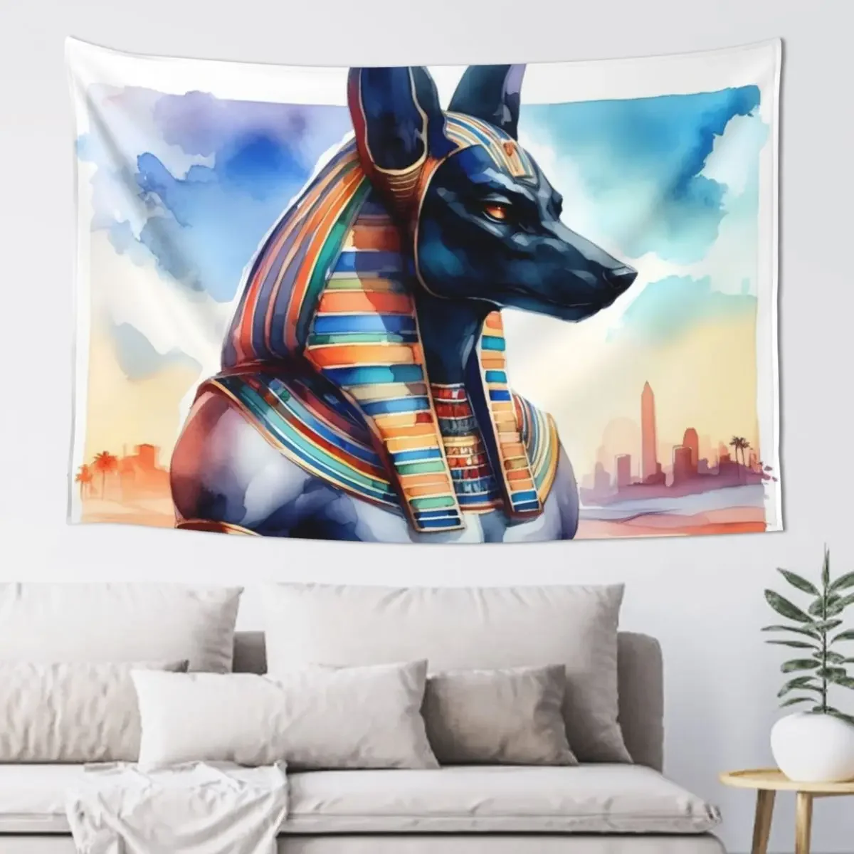 

Anubis Tapestry Home Decor Aesthetic Bedroom Decor Bedroom Organization And Decoration Decorative Paintings Tapestry