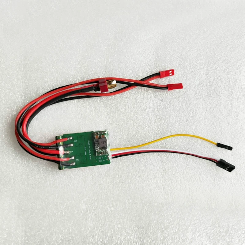 1 pz RC Car Tank 2-4S 20 ax2 spazzolato ESC Dual-way bidirezionale Motor Speed Controller controllo ibrido/modalità indipendenti parti fai da te