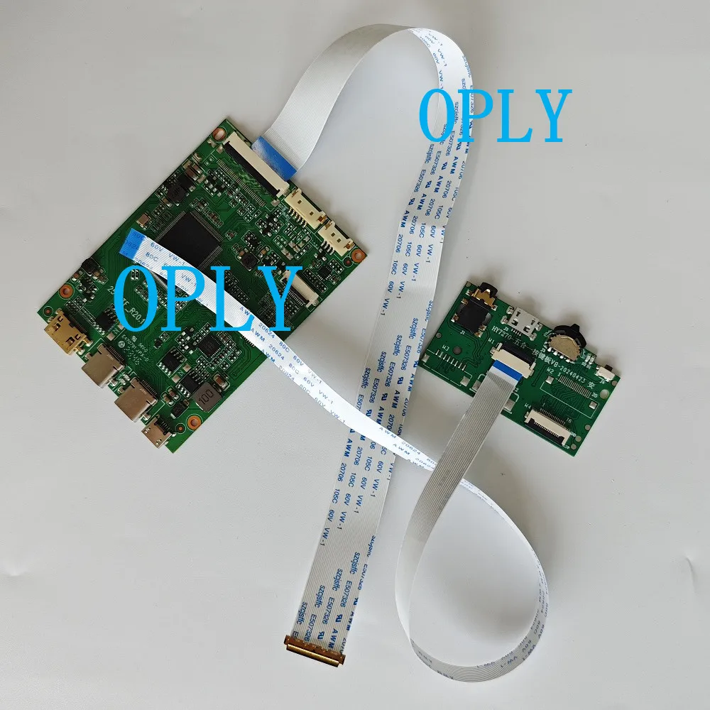 

2 TYPE C Mini HDMI-compatible Controllor board for NV140FHM-N4H NV140FHM 14" 1920X1080 EDP LED panel screen kit DIY