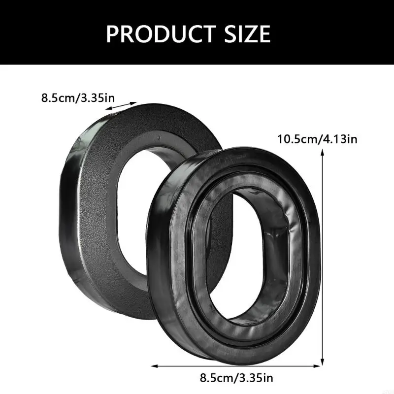 استبدال وسادات الأذن سماعات أذن وسائد الأذن تغطية الأذن ل Rig 800HS