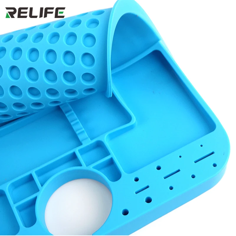 RELIFE RL-004M Основание для микроскопа B1, коврик для обслуживания, настольный коврик, теплоизоляционная силиконовая накладка для станции ремонта микроскопа, инструменты