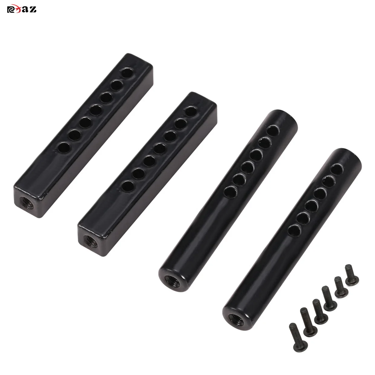 Bumper Mount Holder Metal Bumper Installation Tools 4pcs Compatible with Traxxas Hsp Redcat Rc4wd Tamiya Axial SCX10 D90 Hpi RC