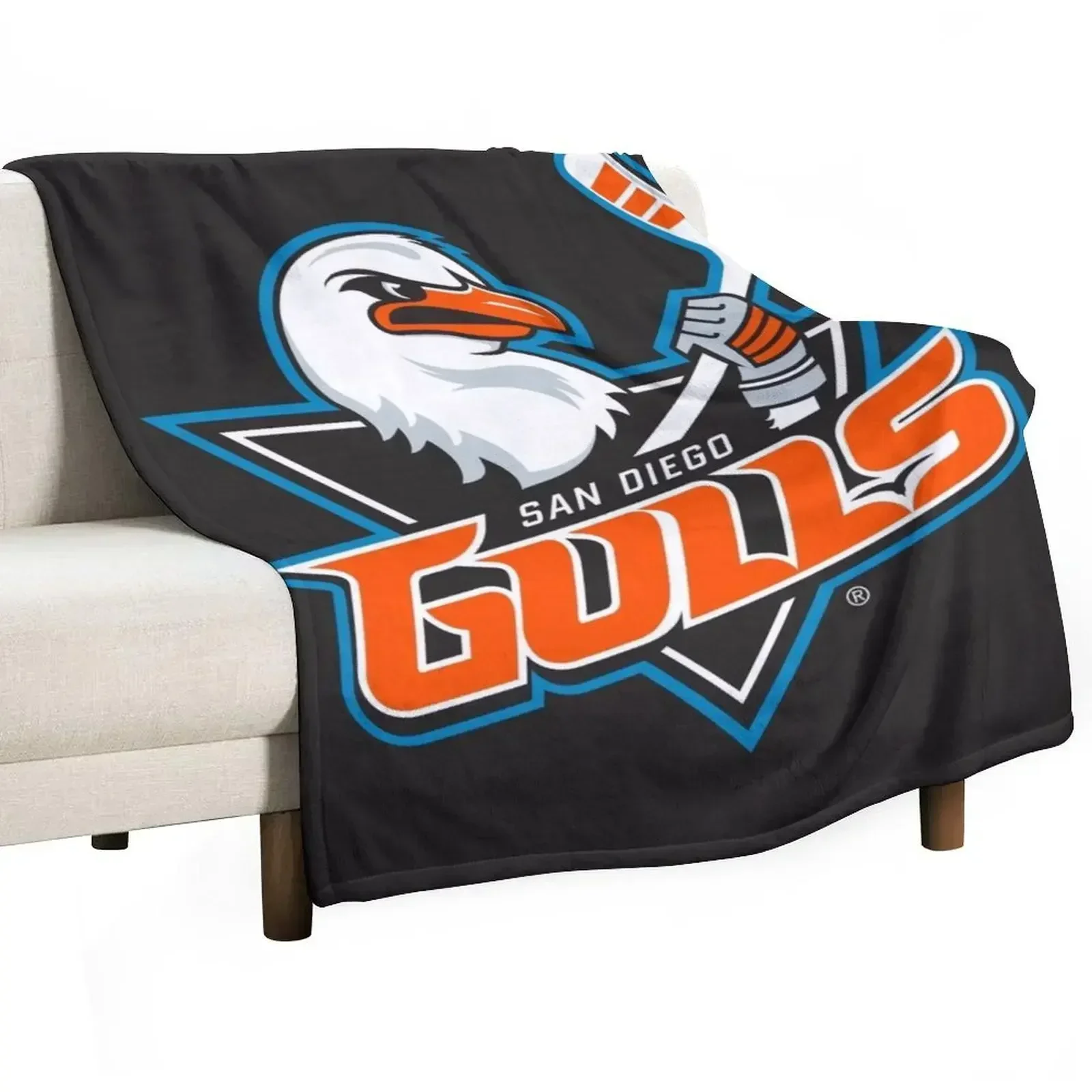 Gulls Essential Throw Blanket cosplay anime bed plaid Soft Plaid sofa bed Bed Weighted Blankets